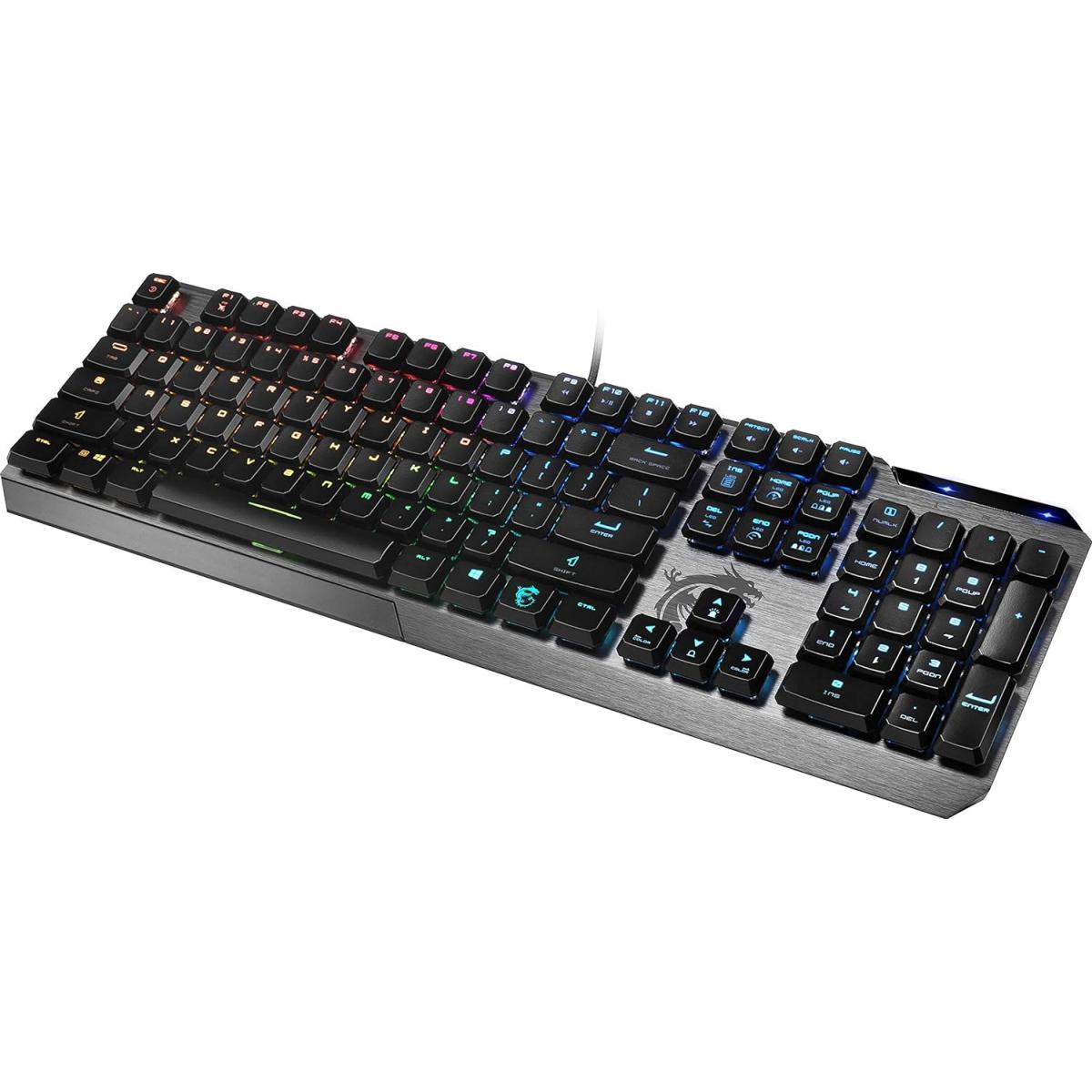 MSI Vigor GK50 Low Profile RGB Mechanical Gaming Keyboard MSI Vigor GK50 Low Profile RGB Mechanical Gaming Keyboard